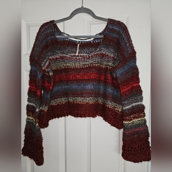 Free People Cropped Chunky Sweater - Picture 2 of 2